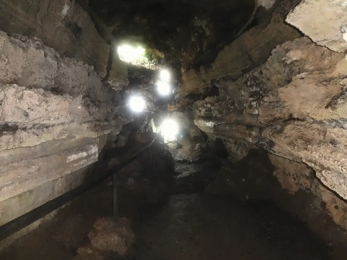 The Tunnel Built by a Volcano
